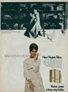 Virginia Slims 1960s ad