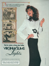 Virginia Slims February 85 ad