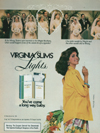 Virginia Slims September 85 ad